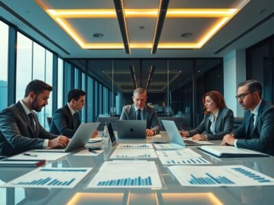 Financial benchmarking in corporations