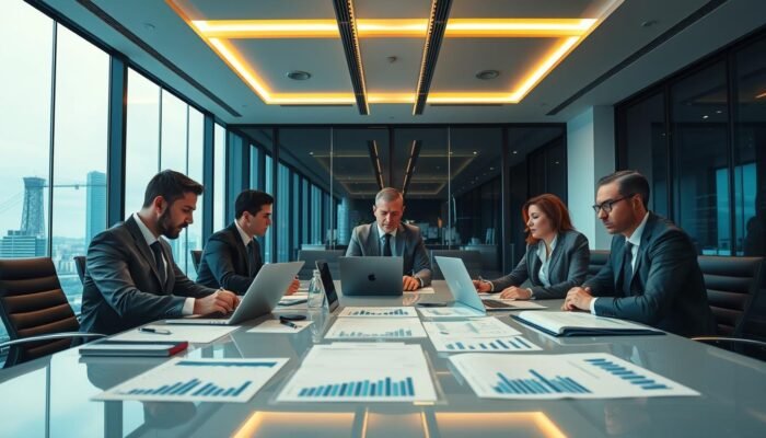 Financial benchmarking in corporations